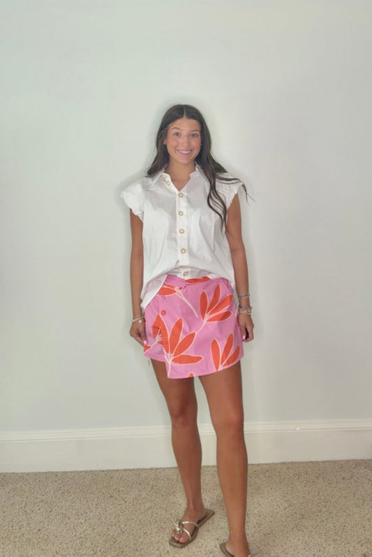 KARLIE WHITE TOP - Gopher Lane Boutique & Gifts