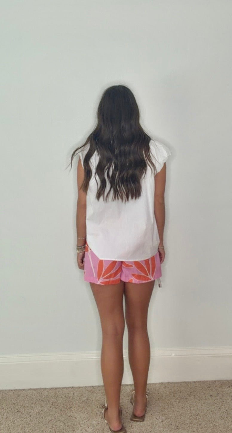 KARLIE WHITE TOP - Gopher Lane Boutique & Gifts