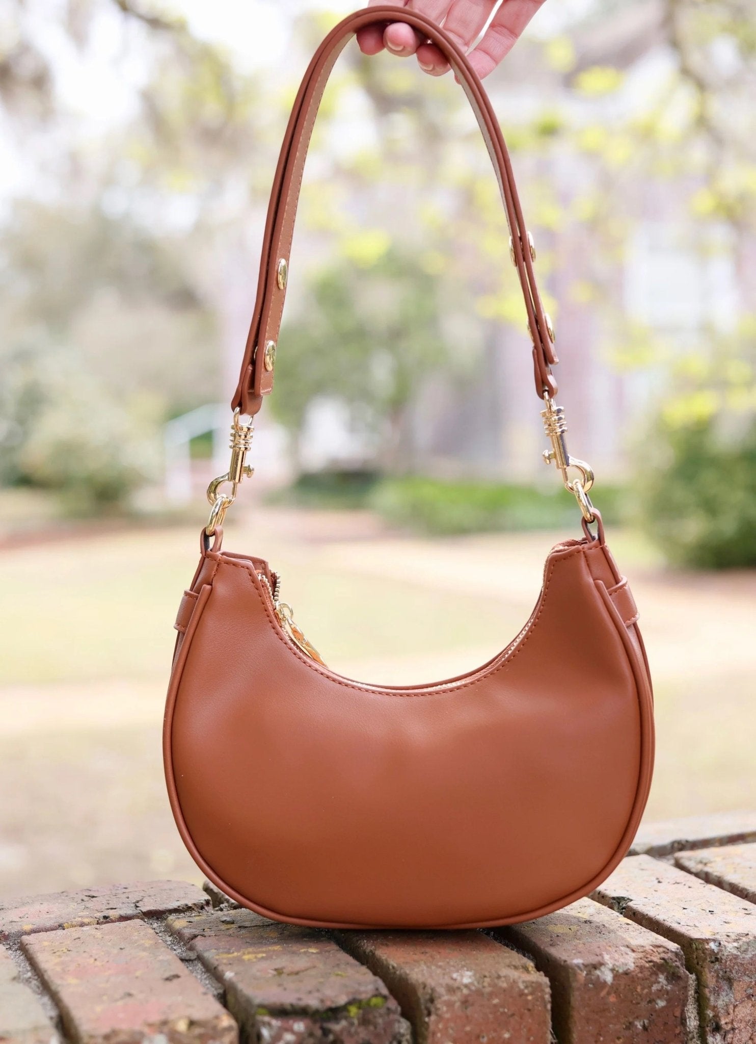 KIARA HANDBAG - CAMEL - Gopher Lane Boutique & Gifts