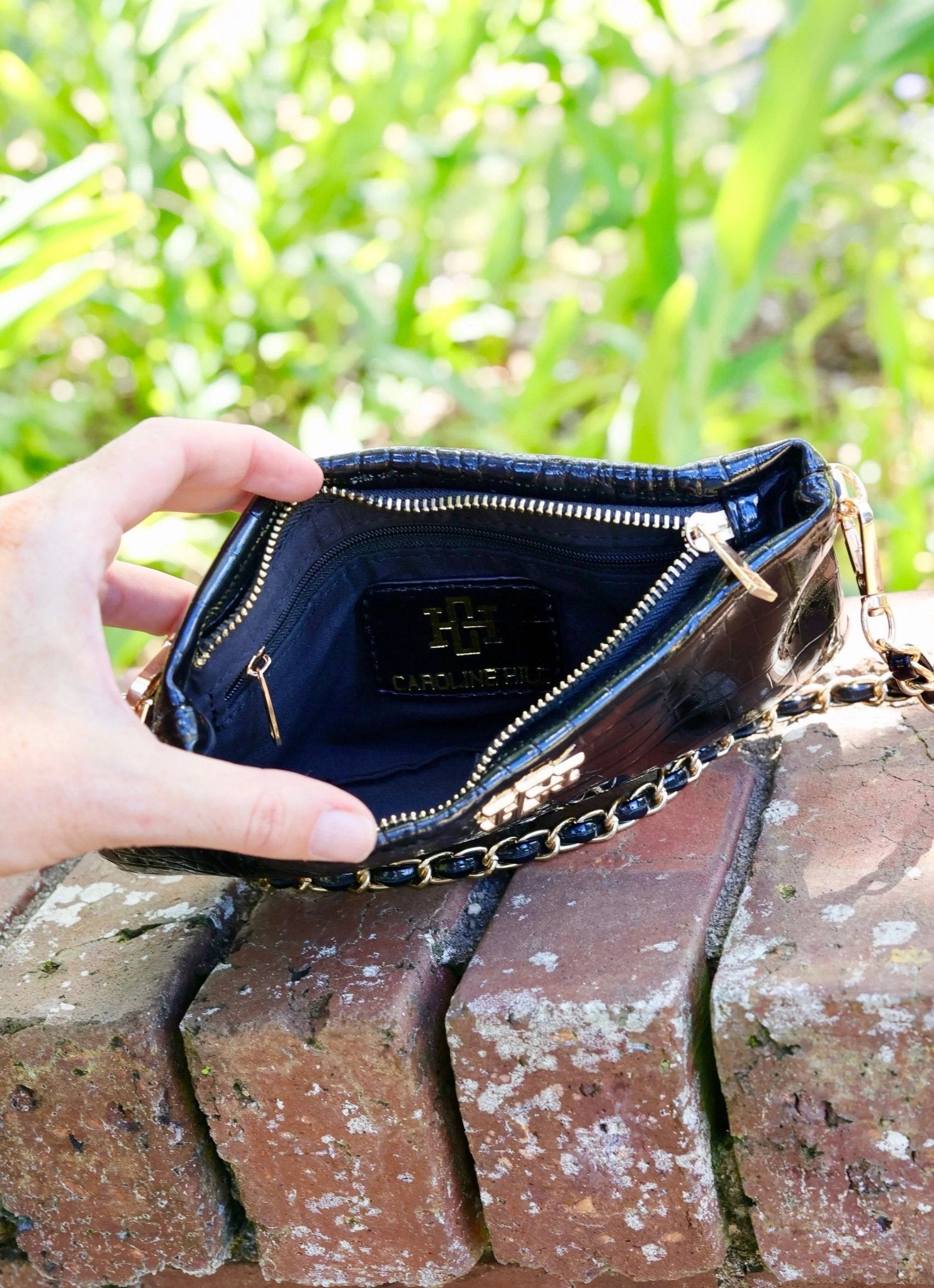 LIVI CROSSBODY - BLACK PATENT - Gopher Lane Boutique & Gifts