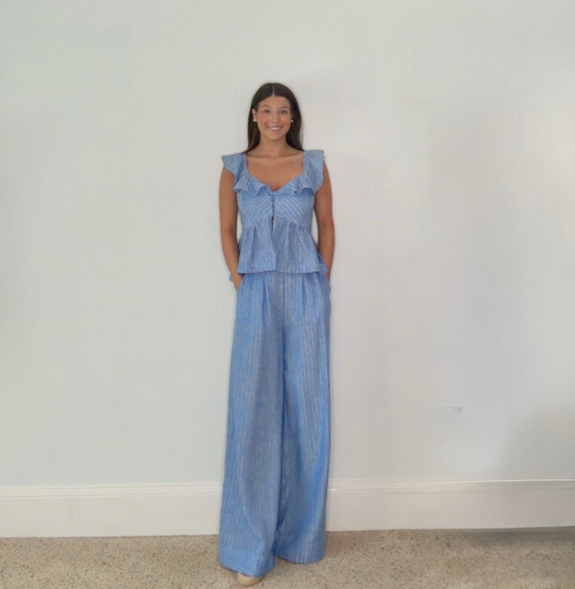 LOLA WIDE LEG PANTS - Gopher Lane Boutique & Gifts