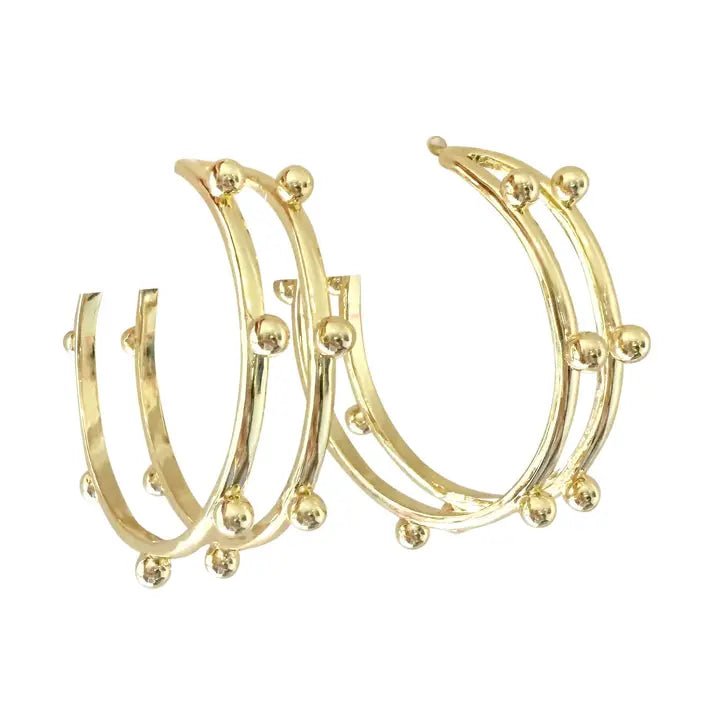 LORA HOOP EARRINGS - Gopher Lane Boutique & Gifts