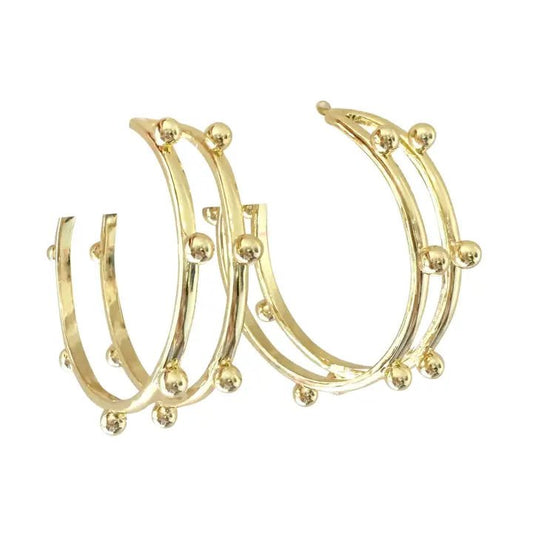 LORA HOOP EARRINGS - Gopher Lane Boutique & Gifts