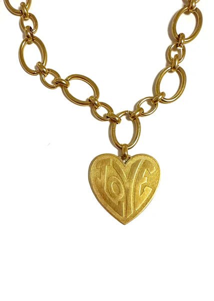 LUCY LOVE HEART NECKLACE - Gopher Lane Boutique & Gifts
