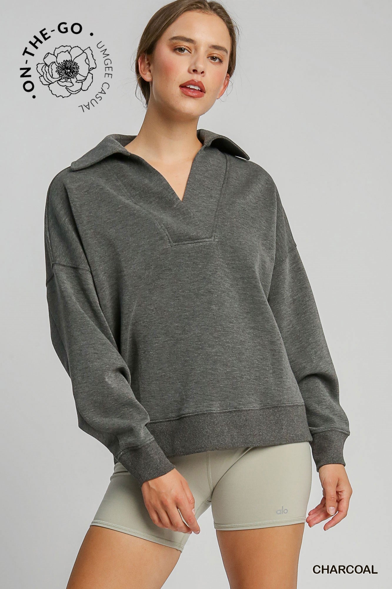 Luxeknit Collared Neck Top - Gopher Lane Boutique & Gifts