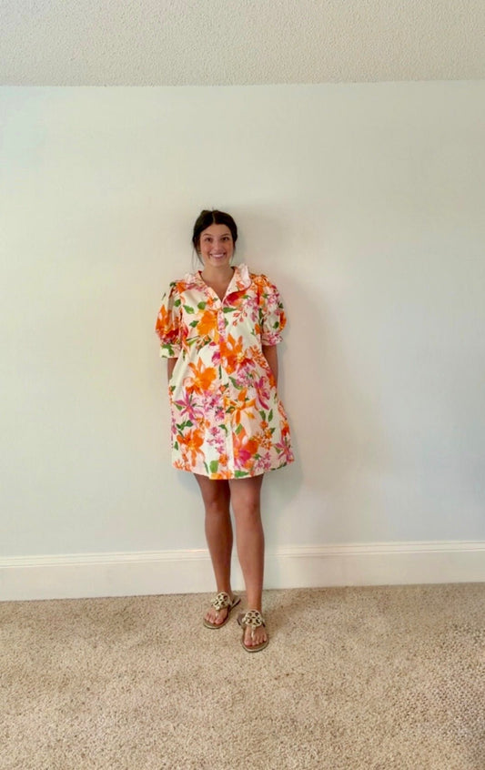 MAUREEN FLORAL DRESS - Gopher Lane Boutique & Gifts