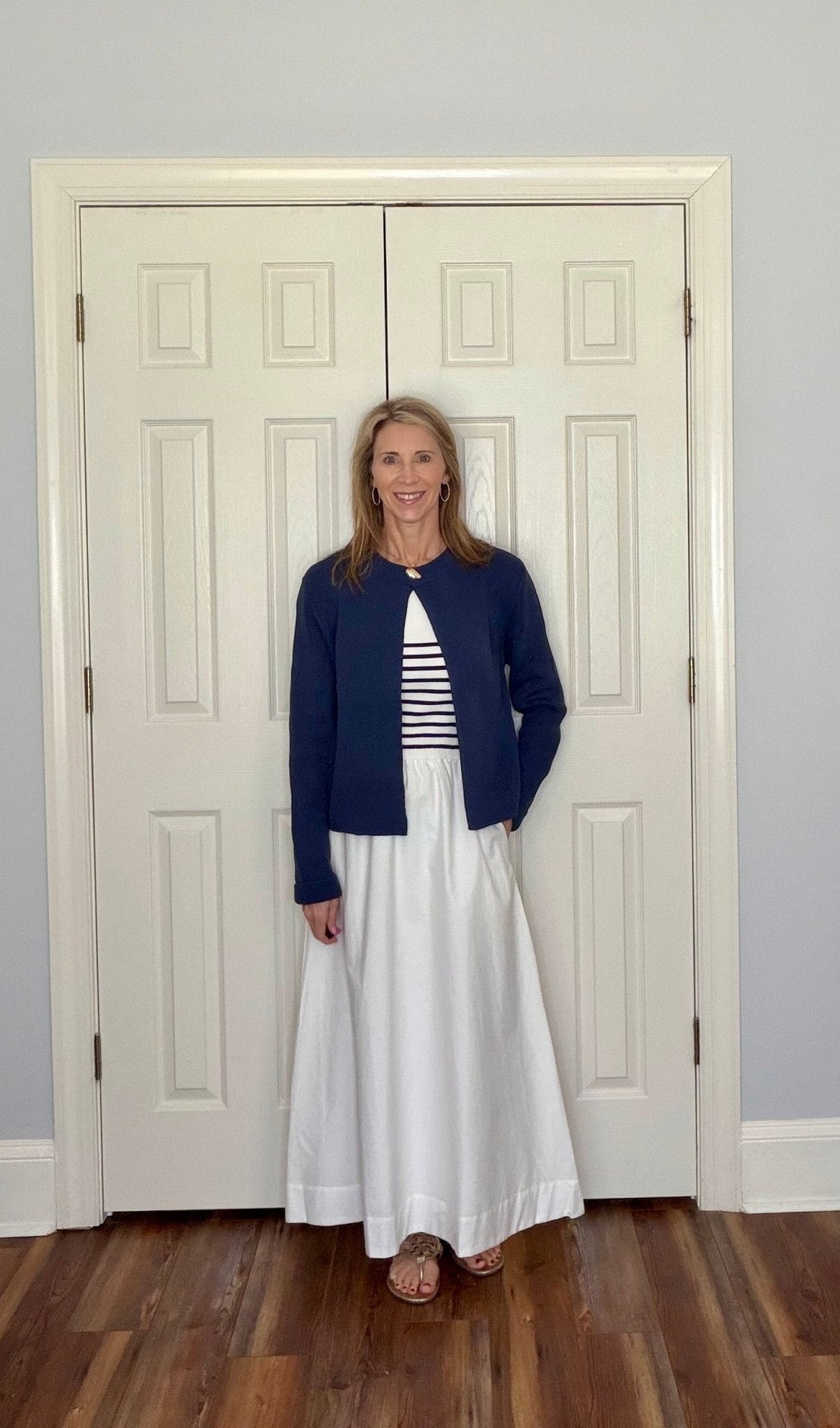 MIDNIGHT NAVY KNIT CARDIGAN - Gopher Lane Boutique & Gifts