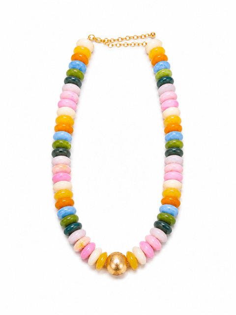 PASTEL RONDELLE NECKLACE - Gopher Lane Boutique & Gifts