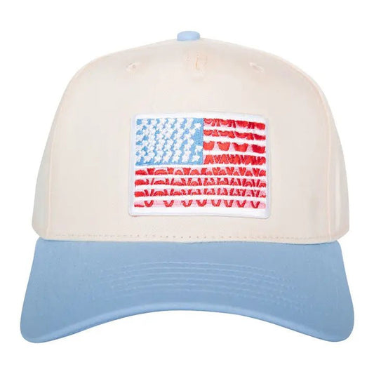 **PRE - ORDER** AMERICAN FLAG TRUCKER HAT - Gopher Lane Boutique & Gifts