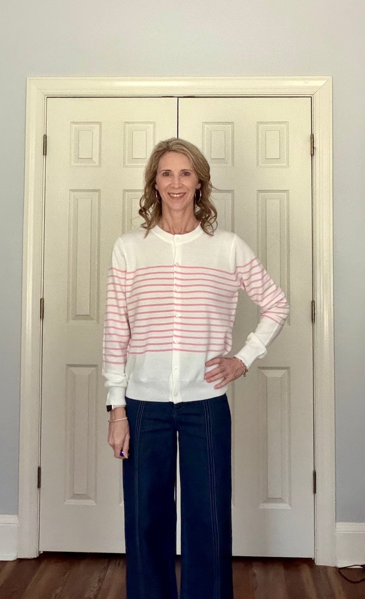 PRISCILLA STRIPED CARDIGAN - Gopher Lane Boutique & Gifts