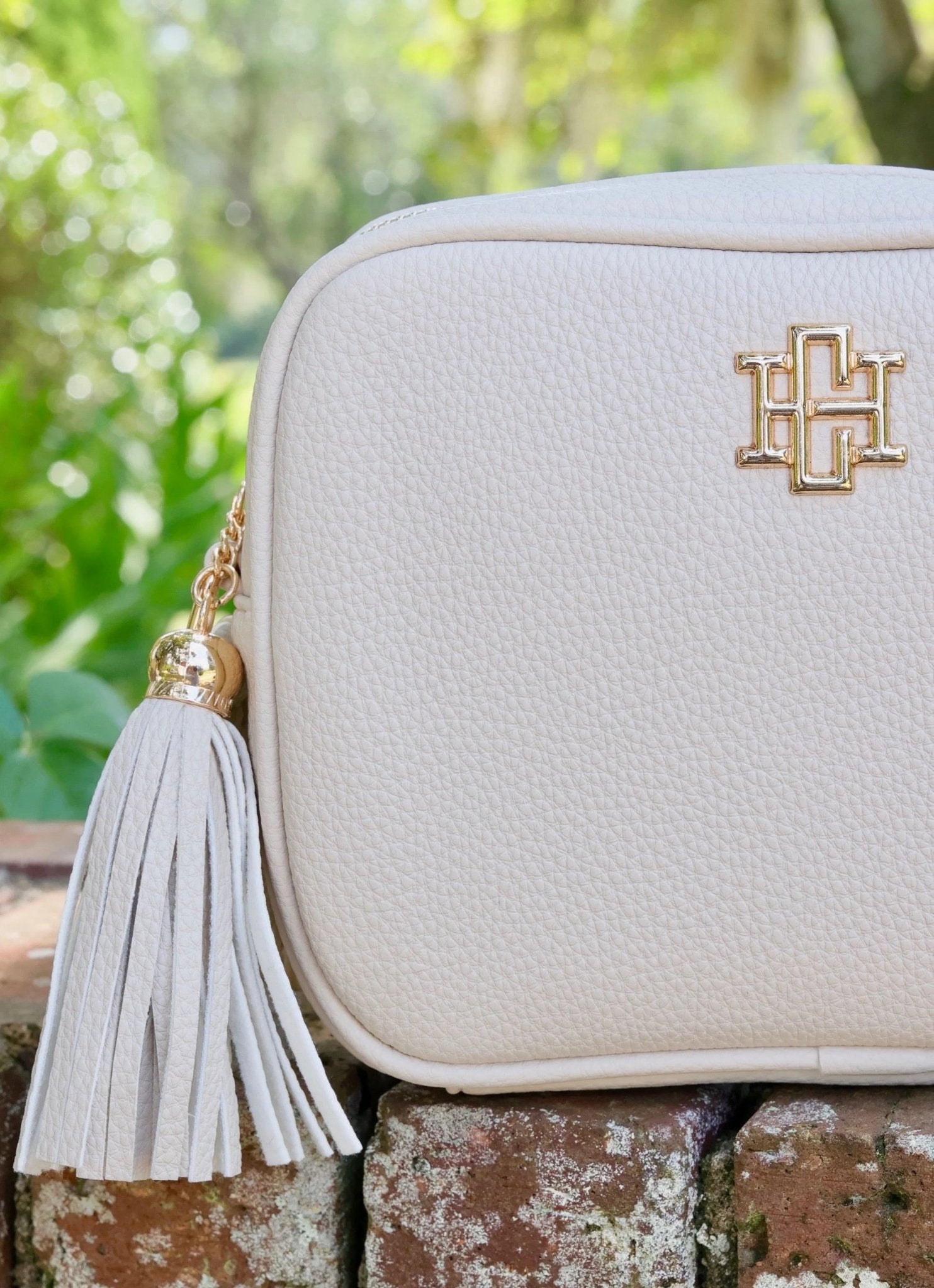 RYLIE CROSSBODY WITH TASSEL - CREAM - Gopher Lane Boutique & Gifts