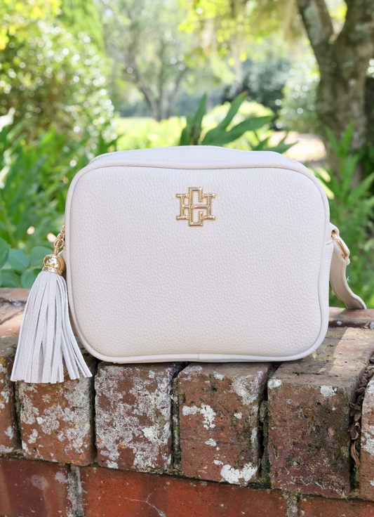 RYLIE CROSSBODY WITH TASSEL - CREAM - Gopher Lane Boutique & Gifts