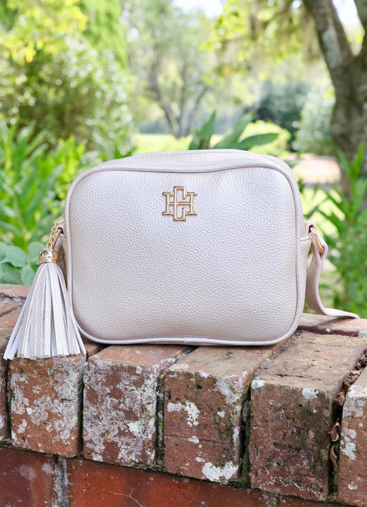 RYLIE CROSSBODY WITH TASSEL - PEARL - Gopher Lane Boutique & Gifts