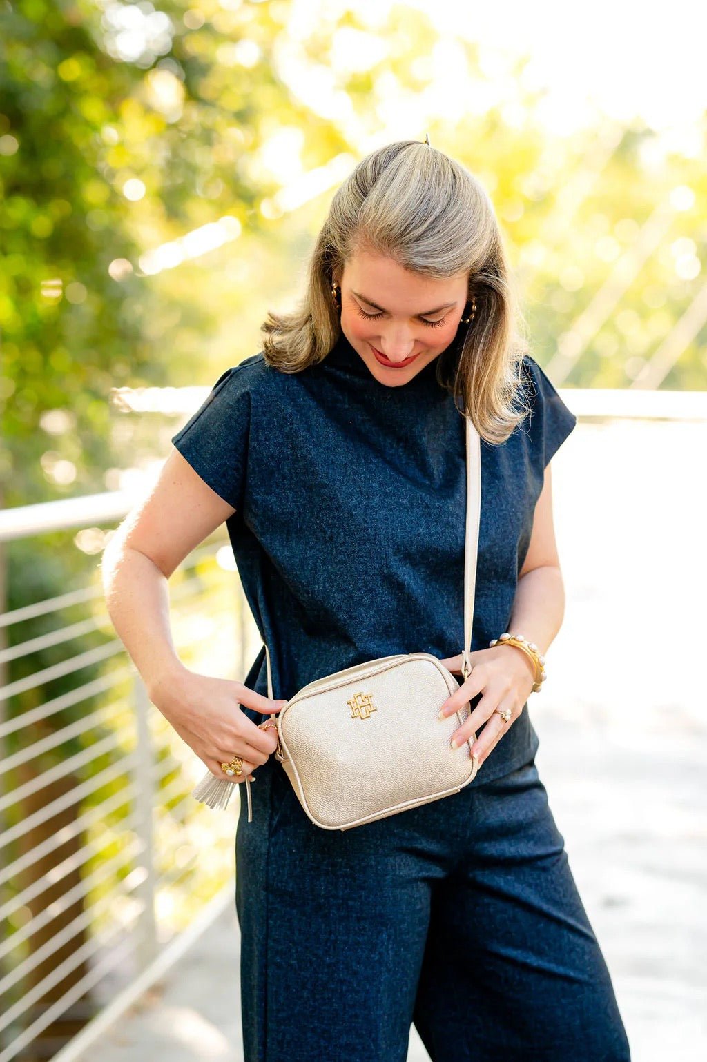 RYLIE CROSSBODY WITH TASSEL - PEARL - Gopher Lane Boutique & Gifts