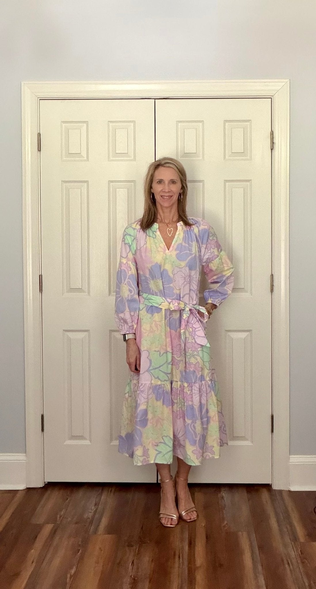 SERAPHINA PASTEL FLORAL MAXI BY KARLIE - Gopher Lane Boutique & Gifts