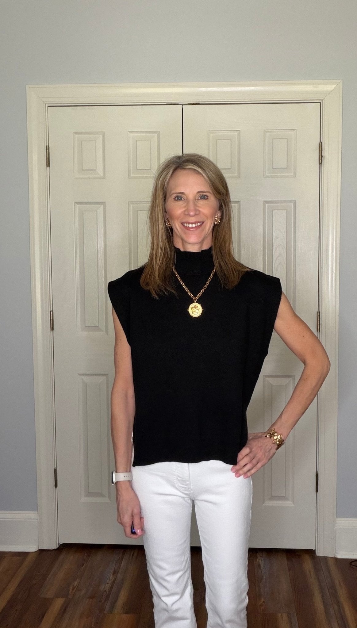 SUTTON MOCK NECK SWEATER - BLACK - Gopher Lane Boutique & Gifts
