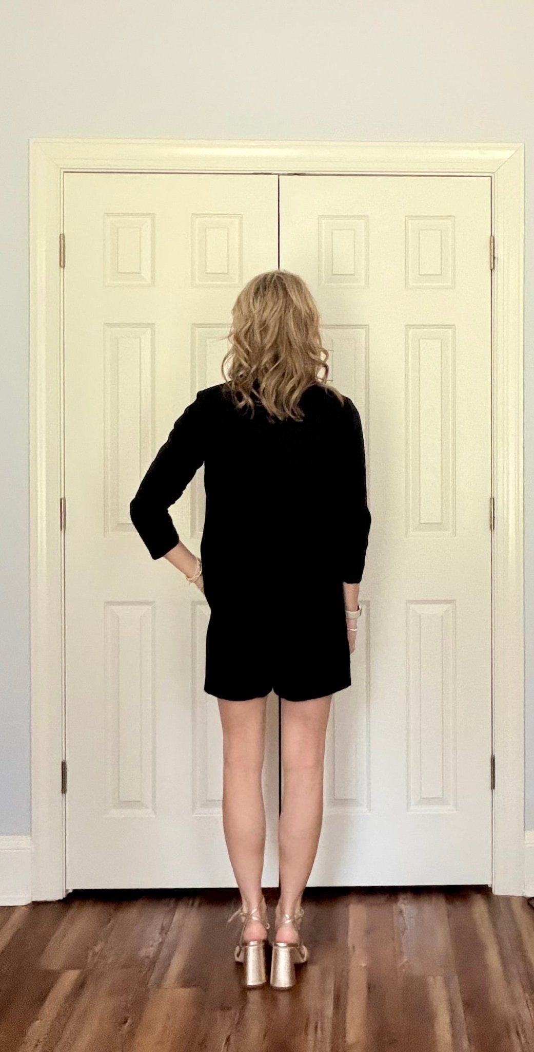 TAYLOR BLAZER AND SHORTS SET - BLACK - Gopher Lane Boutique & Gifts