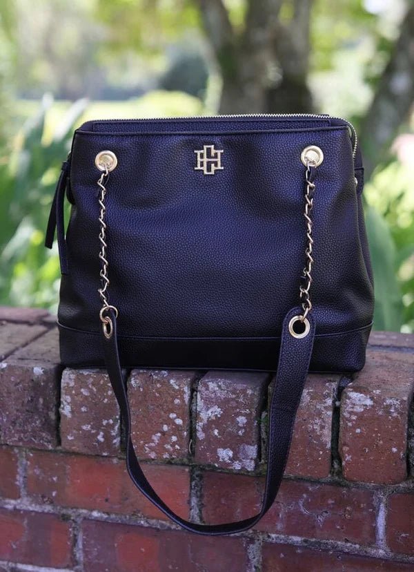 TEEGAN TOTE - BLACK - Gopher Lane Boutique & Gifts