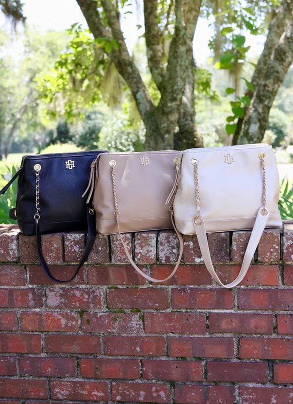 TEEGAN TOTE - BLACK - Gopher Lane Boutique & Gifts