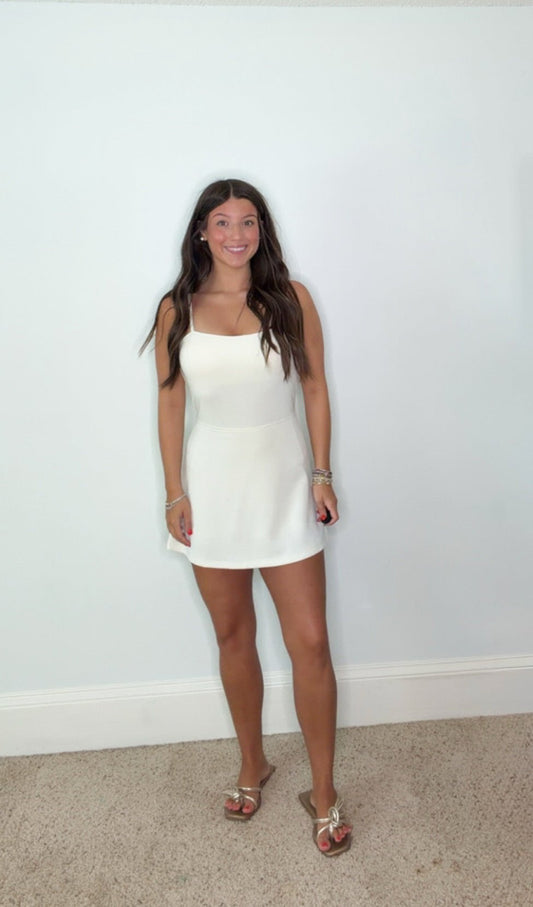 THE AUBREY ATHLETIC ROMPER DRESS - Gopher Lane Boutique & Gifts