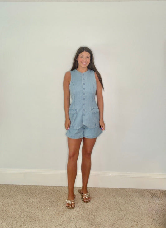THE DAKOTA DENIM SET BY KARLIE - Gopher Lane Boutique & Gifts