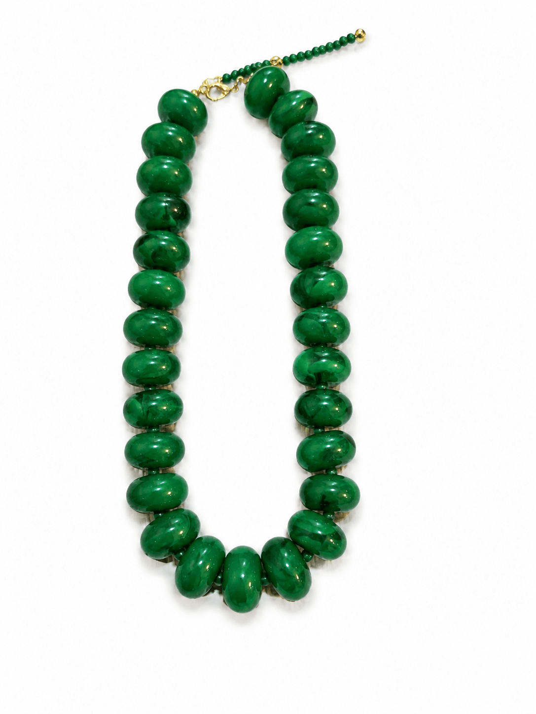 THE RORY NECKLACE-EMERALD GREEN - Gopher Lane Boutique & Gifts
