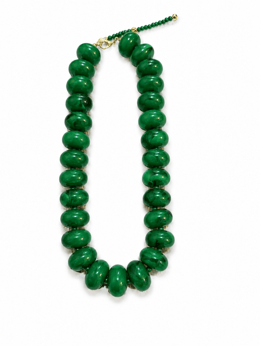 THE RORY NECKLACE-EMERALD GREEN - Gopher Lane Boutique & Gifts