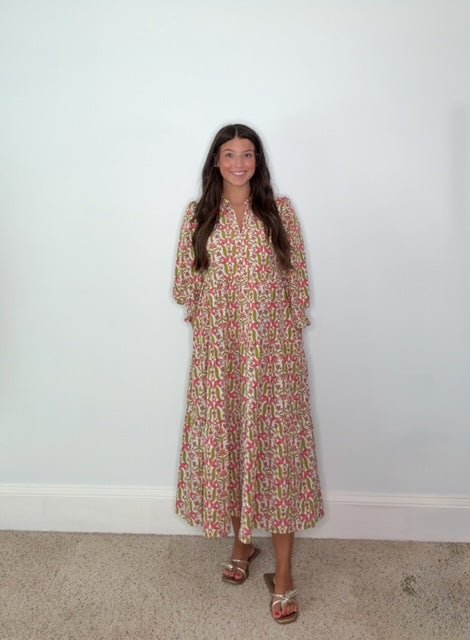 THE RYNN FLORAL MAXI DRESS - Gopher Lane Boutique & Gifts