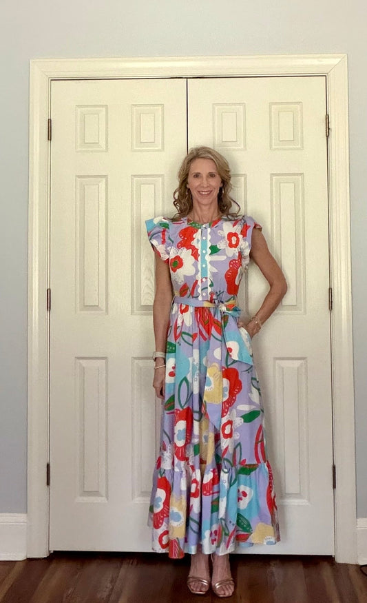 VIVAN FLORAL MAXI DRESS BY KARLIE - Gopher Lane Boutique & Gifts
