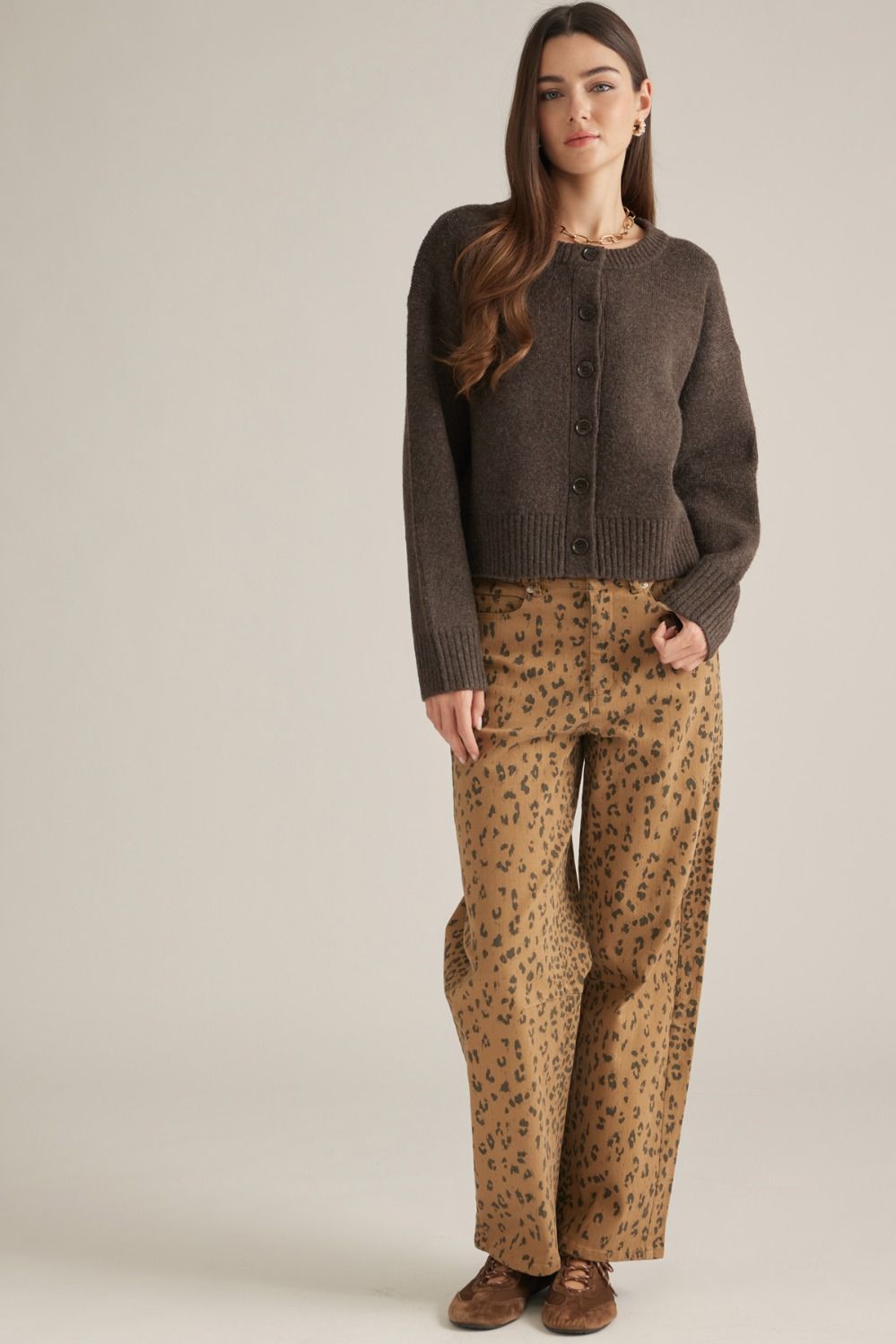 WILD SIDE CHEETAH WIDE LEG PANTS - Gopher Lane Boutique & Gifts