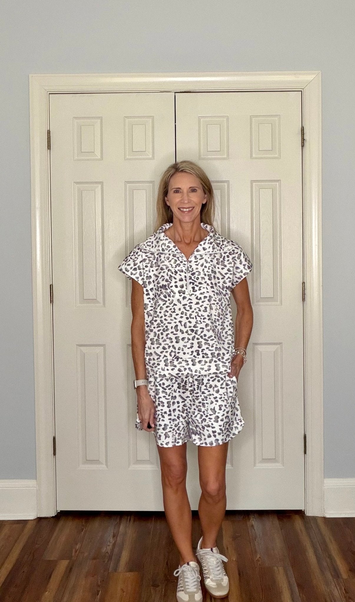 WILD SPIRIT LEOPARD QUARTER - ZIP TOP - Gopher Lane Boutique & Gifts