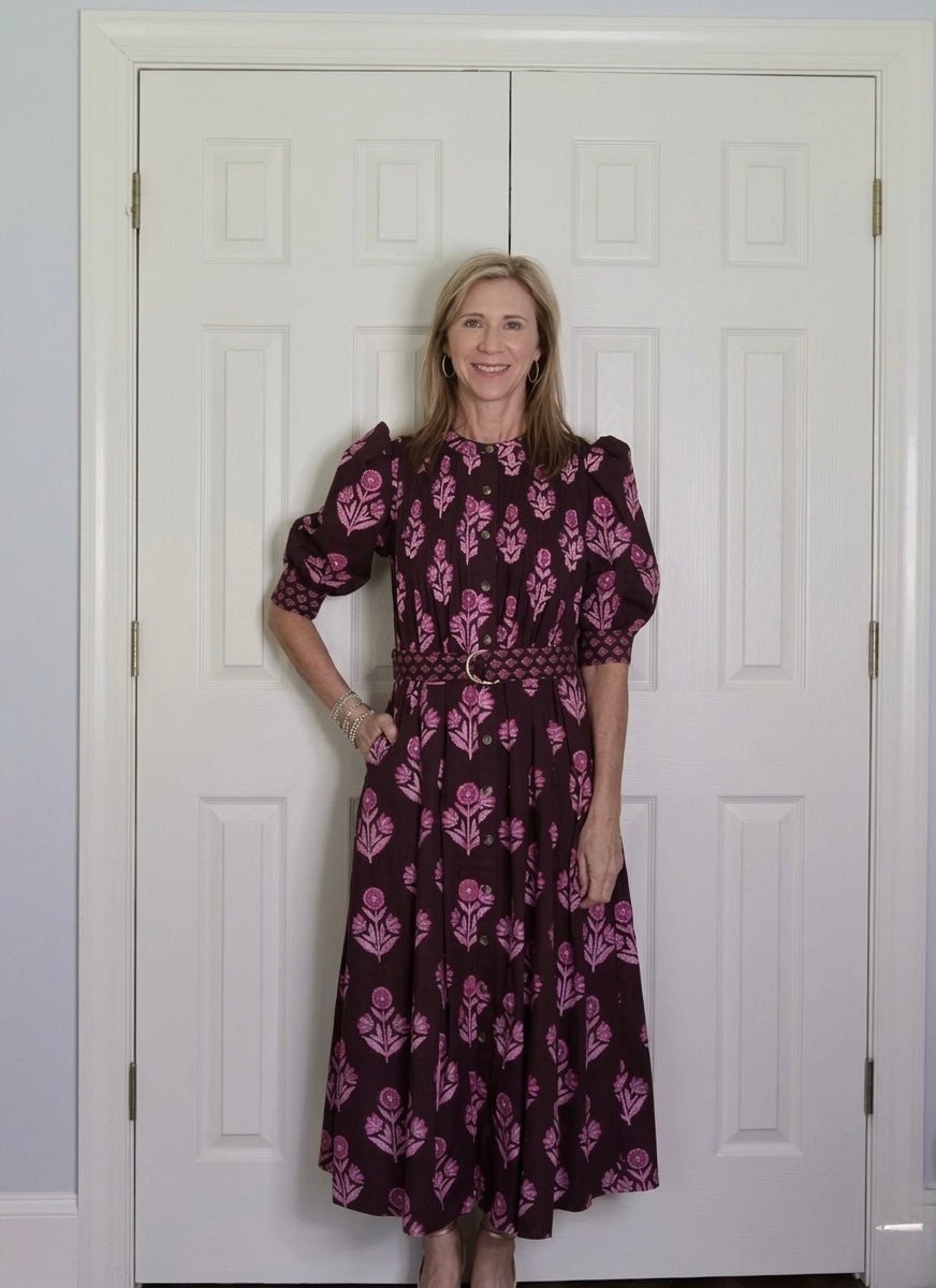 WILDFLOWER MOCHA DRESS - Gopher Lane Boutique & Gifts